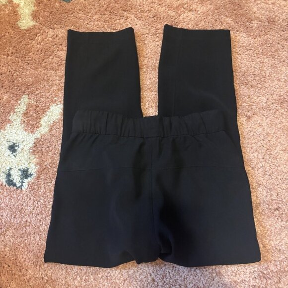 Lululemon Pants Womens 2 On The Fly Crop Woven 23" Black Drawstring Pockets - Picture 5 of 6